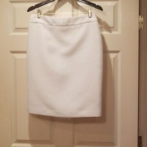 White skirt